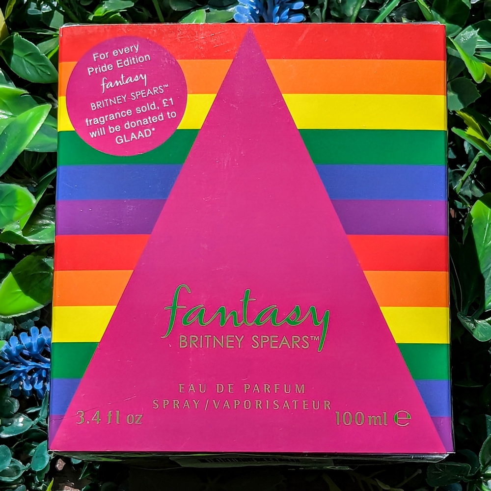 Britney Spears Original Fantasy Perfume 3.3 oz 100ml 2018 PRIDE EDITION UK RARE